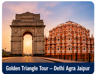 Golden Triangle Tour – Delhi Agra Jaipur