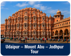 Udaipur – Mount Abu – Jodhpur Tour
